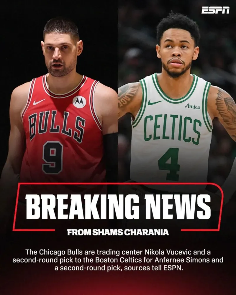 开云体育官网-极限2换2！武切维奇加盟，史蒂文斯又一神操作？